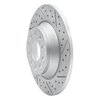 830-73082R Geoperformance Drilled/Slotted Brake Rotor, Fits Select Audi/Volkswagen, Position: Rear Right - image 2