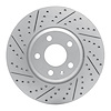 830-73086L Geoperformance Drilled/Slotted Brake Rotor, Fits Select Audi/Volkswagen, Position: Front Left - image 1
