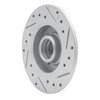 830-74005L Geoperformance Drilled/Slotted Brake Rotor, 1985-2002 Audi/Volkswagen, Position: Rear Left - image 4