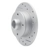 830-74005R Geoperformance Drilled/Slotted Brake Rotor, 1985-2002 Audi/Volkswagen, Position: Rear Right - image 2
