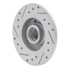 830-74005R Geoperformance Drilled/Slotted Brake Rotor, 1985-2002 Audi/Volkswagen, Position: Rear Right - image 4