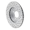 830-74006L Geoperformance Drilled/Slotted Brake Rotor, 1986-2008 Audi/Volkswagen, Position: Front Left - image 4