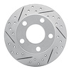 830-74011L Geoperformance Drilled/Slotted Brake Rotor, 1992-2005 Audi/Volkswagen, Position: Rear Left - image 1