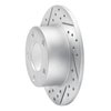 830-74011L Geoperformance Drilled/Slotted Brake Rotor, 1992-2005 Audi/Volkswagen, Position: Rear Left - image 2