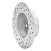 830-74011R Geoperformance Drilled/Slotted Brake Rotor, 1992-2005 Audi/Volkswagen, Position: Rear Right - image 4