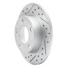 830-74014L Geoperformance Drilled/Slotted Brake Rotor, 1996-2005 Audi/Volkswagen, Position: Rear Left - image 2