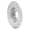 830-74014L Geoperformance Drilled/Slotted Brake Rotor, 1996-2005 Audi/Volkswagen, Position: Rear Left - image 4