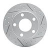 830-74014R Geoperformance Drilled/Slotted Brake Rotor, 1996-2005 Audi/Volkswagen, Position: Rear Right - image 1