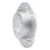 830-74014R Geoperformance Drilled/Slotted Brake Rotor, 1996-2005 Audi/Volkswagen, Position: Rear Right - image 2
