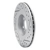 830-74016L Geoperformance Drilled/Slotted Brake Rotor, 1998-2015 Audi/Volkswagen, Position: Front Left - image 4