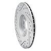 830-74016R Geoperformance Drilled/Slotted Brake Rotor, 1998-2015 Audi/Volkswagen, Position: Front Right - image 4