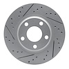 830-74018L Geoperformance Drilled/Slotted Brake Rotor, 1997-2008 Audi/Volkswagen, Position: Rear Left,Front Left - image 1