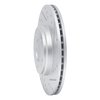 830-74018R Geoperformance Drilled/Slotted Brake Rotor, 1997-2008 Audi/Volkswagen, Position: Front Right,Rear Right - image 2