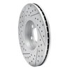 830-74020R Geoperformance Drilled/Slotted Brake Rotor, 1998-2018 Audi/Volkswagen, Position: Front Right - image 4