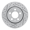 830-74022L Geoperformance Drilled/Slotted Brake Rotor, 2000-2006 Audi/Volkswagen, Position: Rear Left - image 1