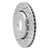 830-74022L Geoperformance Drilled/Slotted Brake Rotor, 2000-2006 Audi/Volkswagen, Position: Rear Left - image 2