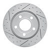 830-74023L Geoperformance Drilled/Slotted Brake Rotor, 1999-2005 Audi/Volkswagen, Position: Rear Left - image 1