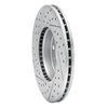 830-74028R Geoperformance Drilled/Slotted Brake Rotor, Fits Select Audi/Volkswagen, Position: Front Right - image 4