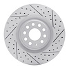 830-74029R Geoperformance Drilled/Slotted Brake Rotor, 2006-2013 Audi/Volkswagen, Position: Front Right - image 1