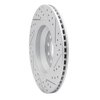 830-74030L Geoperformance Drilled/Slotted Brake Rotor, Fits Select Audi/Volkswagen, Position: Rear Left - image 4