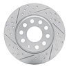 830-74031L Geoperformance Drilled/Slotted Brake Rotor, Fits Select Multiple Makes/Models, Position: Rear Left