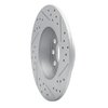 830-74031L Geoperformance Drilled/Slotted Brake Rotor, Fits Select Multiple Makes/Models, Position: Rear Left - image 4