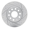 830-74031R Geoperformance Drilled/Slotted Brake Rotor, Fits Select Multiple Makes/Models, Position: Rear Right