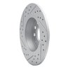 830-74031R Geoperformance Drilled/Slotted Brake Rotor, Fits Select Multiple Makes/Models, Position: Rear Right - image 4