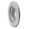 830-74032L Geoperformance Drilled/Slotted Brake Rotor, 2005-2015 Audi/Volkswagen, Position: Front Left - image 4