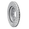 830-74032R Geoperformance Drilled/Slotted Brake Rotor, 2005-2015 Audi/Volkswagen, Position: Front Right - image 4