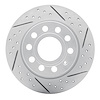 830-74033R Geoperformance Drilled/Slotted Brake Rotor, 2010-2019 Audi/Volkswagen, Position: Rear Right - image 1
