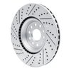 830-74034R Geoperformance Drilled/Slotted Brake Rotor, Fits Select Multiple Makes/Models, Position: Front Right - image 4