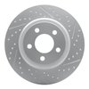 830-74035R Geoperformance Drilled/Slotted Brake Rotor, 1970-1972 Audi/Volkswagen, Position: Front Right