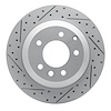830-74048L Geoperformance Drilled/Slotted Brake Rotor, 2003-2018 Multiple Makes/Models, Position: Rear Left - image 1