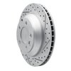 830-74048R Geoperformance Drilled/Slotted Brake Rotor, 2003-2018 Multiple Makes/Models, Position: Rear Right - image 2