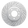 830-74051D Geoperformance Drilled/Slotted Brake Rotor, 2003-2015 Multiple Makes/Models, Position: Left Front - image 1
