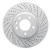 830-74052D Geoperformance Drilled/Slotted Brake Rotor, 2003-2015 Multiple Makes/Models, Position: Right Front - image 1