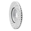 830-74058R Geoperformance Drilled/Slotted Brake Rotor, Fits Select Audi/Volkswagen, Position: Front Right - image 4