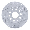 830-74059R Geoperformance Drilled/Slotted Brake Rotor, Fits Select Audi/Volkswagen, Position: Rear Right - image 1