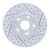830-75005R Geoperformance Drilled/Slotted Brake Rotor, 1992-2010 Lexus/Toyota/Scion, Position: Front Right - image 1