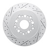 830-75006L Geoperformance Drilled/Slotted Brake Rotor, 1992-2000 Lexus/Toyota/Scion, Position: Rear Left - image 1