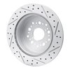 830-75006L Geoperformance Drilled/Slotted Brake Rotor, 1992-2000 Lexus/Toyota/Scion, Position: Rear Left - image 4