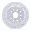 830-75007L Geoperformance Drilled/Slotted Brake Rotor, 1998-2010 Lexus/Toyota/Scion, Position: Rear Left - image 1