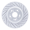 830-75008R Geoperformance Drilled/Slotted Brake Rotor, 1995-2000 Lexus/Toyota/Scion, Position: Front Right - image 1