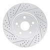 830-75009L Geoperformance Drilled/Slotted Brake Rotor, 2001-2006 Lexus/Toyota/Scion, Position: Front Left - image 1