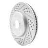 830-75009L Geoperformance Drilled/Slotted Brake Rotor, 2001-2006 Lexus/Toyota/Scion, Position: Front Left - image 2
