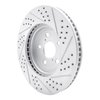 830-75009L Geoperformance Drilled/Slotted Brake Rotor, 2001-2006 Lexus/Toyota/Scion, Position: Front Left - image 4
