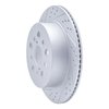 830-75010L Geoperformance Drilled/Slotted Brake Rotor, 2001-2006 Lexus/Toyota/Scion, Position: Rear Left - image 2