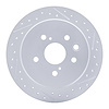 830-75016R Geoperformance Drilled/Slotted Brake Rotor, 2006-2015 Lexus/Toyota/Scion, Position: Rear Right - image 1