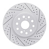 830-75017R Geoperformance Drilled/Slotted Brake Rotor, Fits Select Lexus/Toyota/Scion, Position: Front Right - image 1